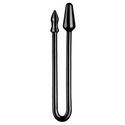 DoublePlayz Plug Long Snass 43 x 4.5 cm Noir
